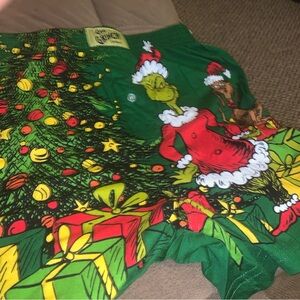 Dr. Seuss Grinch Holiday Briefs - Green and Red